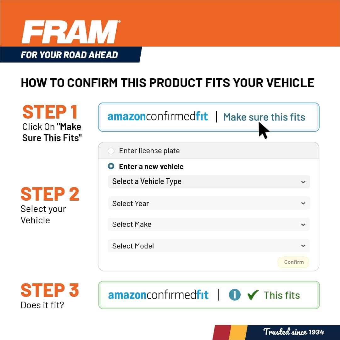 FRAM G12 In-Line Fuel Filter