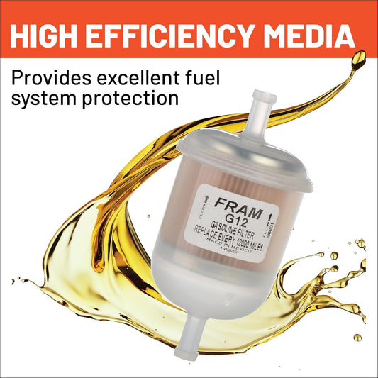 FRAM G12 In-Line Fuel Filter